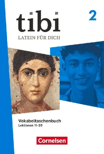 Buchcover und Innenansicht für das Buch: tibi Band 2 - Allgemeine Ausgabe ab 2025 - Vokabeltaschenbuch