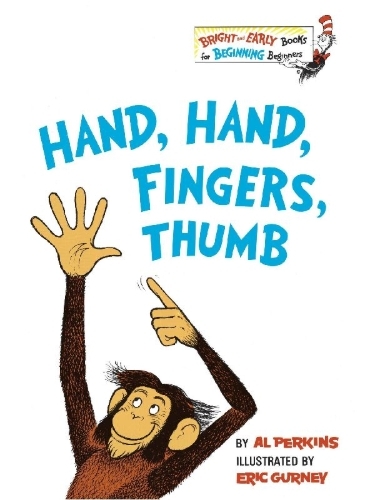 Buchcover und Innenansicht für das Buch: Hand, Hand, Fingers, Thumb