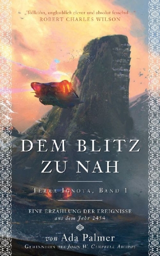 Buchcover und Innenansicht für das Buch: Too Like the Lightning