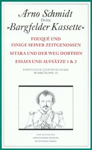 Buchcover und Innenansicht für das Buch: Bargfelder Ausgabe. Werkgruppe III: Essays und Biographisches