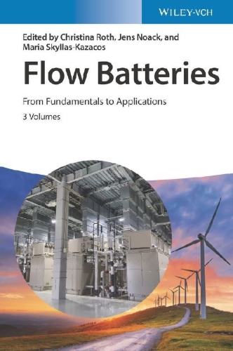 Buchcover und Innenansicht für das Buch: Flow Batteries, 3 Volume Set