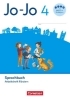 Buchcover und Innenansicht für das Buch: Jo-Jo Sprachbuch 4. Schuljahr - Allgemeine Ausgabe 2024 - Arbeitsheft Fördern