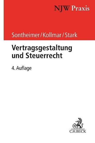 Buchcover und Innenansicht für das Buch: Vertragsgestaltung und Steuerrecht