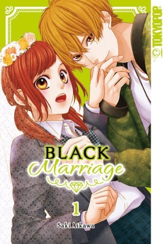 Buchcover und Innenansicht für das Buch: Black Marriage 01
