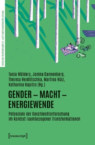 Buchcover und Innenansicht für das Buch: Gender - Macht - Energiewende