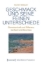 Buchcover und Innenansicht für das Buch: Geschmack und seine feinen Unterschiede