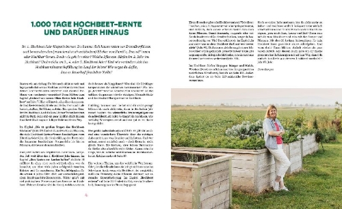 Buchcover und Innenansicht für das Buch: Das große Hochbeet-Buch