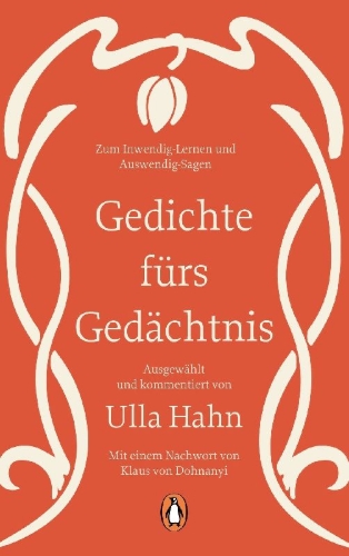 Buchcover und Innenansicht für das Buch: Gedichte fürs Gedächtnis