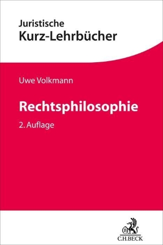 Buchcover und Innenansicht für das Buch: Rechtsphilosophie