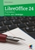 Buchcover und Innenansicht für das Buch: LibreOffice 24