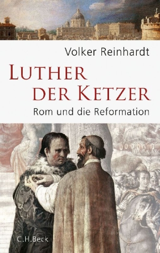 Buchcover und Innenansicht für das Buch: Luther, der Ketzer