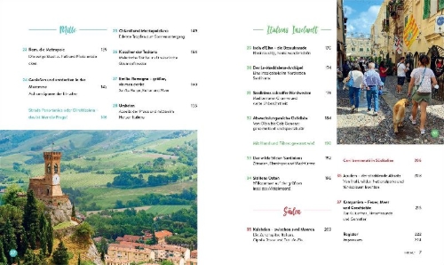 Buchcover und Innenansicht für das Buch: Italien mit Hund