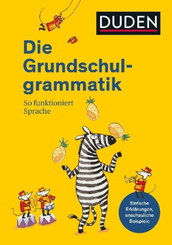 Buchcover und Innenansicht für das Buch: Duden - Die Grundschulgrammatik
