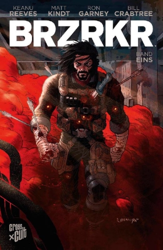 Buchcover und Innenansicht für das Buch: BRZRKR 1