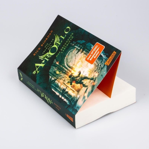 Buchcover und Innenansicht für das Buch: The Trials of Apollo, Book 1: The Burning Maze