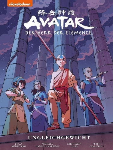 Buchcover und Innenansicht für das Buch: Avatar - Der Herr der Elemente: Premium 6