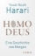 Buchcover und Innenansicht für das Buch: Homo Deus. A Brief History of Tomorrow