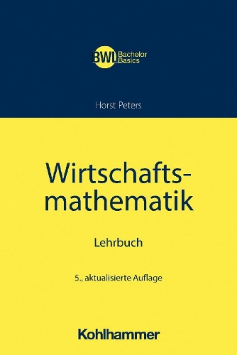 Buchcover und Innenansicht für das Buch: Wirtschaftsmathematik