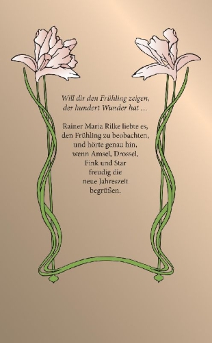 Buchcover und Innenansicht für das Buch: Frühling