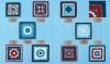 Buchcover und Innenansicht für das Buch: Die Granny-Square Bibel