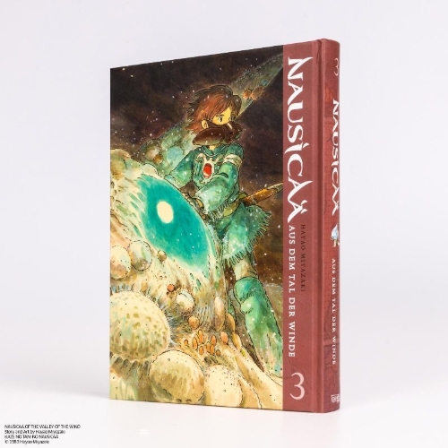 Buchcover und Innenansicht für das Buch: Kaze no Tani no Nausicaä