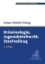 Buchcover und Innenansicht für das Buch: Kriminologie, Jugendstrafrecht, Strafvollzug