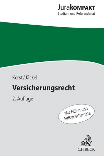 Buchcover und Innenansicht für das Buch: Versicherungsrecht