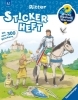 Buchcover und Innenansicht für das Buch: Wieso? Weshalb? Warum? Stickerheft: Ritter