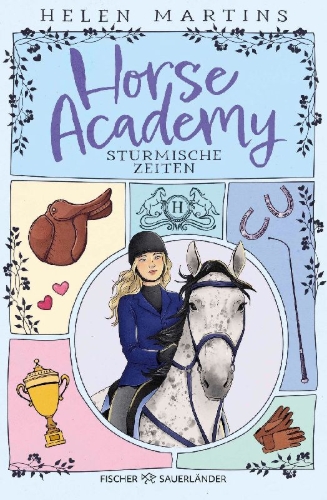 Buchcover und Innenansicht für das Buch: Horse Academy - Stürmische Zeiten