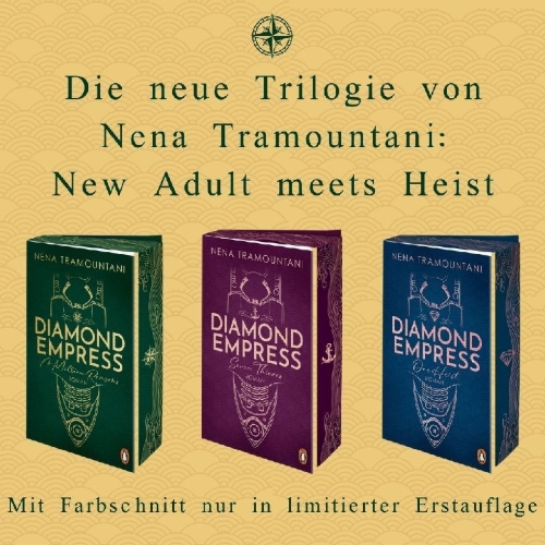 Buchcover und Innenansicht für das Buch: Diamond Empress. Seven Thieves