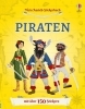 Buchcover und Innenansicht für das Buch: Mein Anzieh-Stickerbuch: Piraten