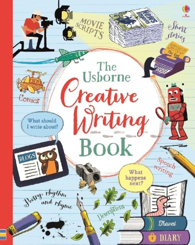 Buchcover und Innenansicht für das Buch: Creative Writing Book