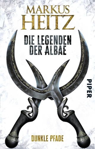 Buchcover und Innenansicht für das Buch: Die Legenden der Albae 03. Dunkle Pfade