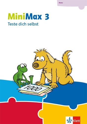 Buchcover und Innenansicht für das Buch: MiniMax 3. Teste dich selbst Klasse 3