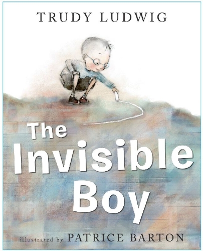 Buchcover und Innenansicht für das Buch: The Invisible Boy