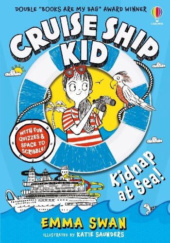 Buchcover und Innenansicht für das Buch: Cruise Ship Kid: Kidnap at Sea!