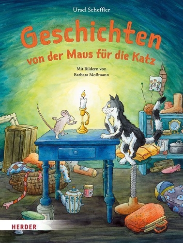Buchcover und Innenansicht für das Buch: Geschichten von der Maus für die Katz