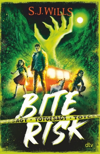 Buchcover und Innenansicht für das Buch: Bite Risk - Totgesagt