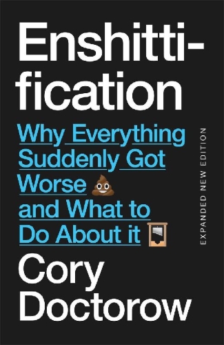 Buchcover und Innenansicht für das Buch: Enshittification