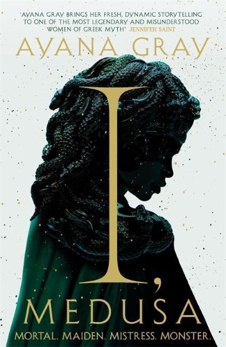 Buchcover und Innenansicht für das Buch: I, Medusa