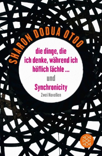 Buchcover und Innenansicht für das Buch: the things i am thinking while smiling politely und Synchronicity