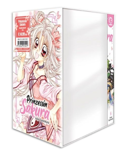 Buchcover und Innenansicht für das Buch: Prinzessin Sakura 2in1 06 + Box
