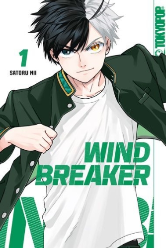 Buchcover und Innenansicht für das Buch: Wind Breaker 01