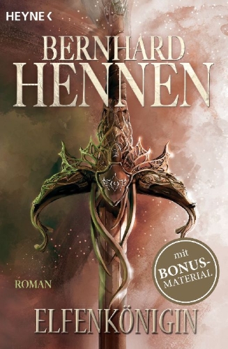 Buchcover und Innenansicht für das Buch: Elfenkönigin