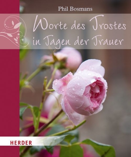 Buchcover und Innenansicht für das Buch: Worte des Trostes in Tagen der Trauer