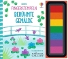 Buchcover und Innenansicht für das Buch: Fingerstempeln: Berühmte Gemälde
