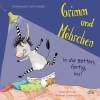 Buchcover und Innenansicht für das Buch: Grimm und Möhrchen - In die Betten, fertig, los!