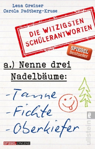Buchcover und Innenansicht für das Buch: Nenne drei Nadelbäume: Tanne, Fichte, Oberkiefer