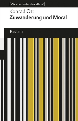 Buchcover und Innenansicht für das Buch: Zuwanderung und Moral