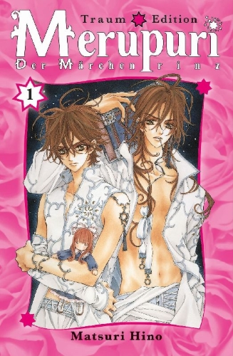 Buchcover und Innenansicht für das Buch: Merupuri - Der Märchenprinz Traum Edition 01